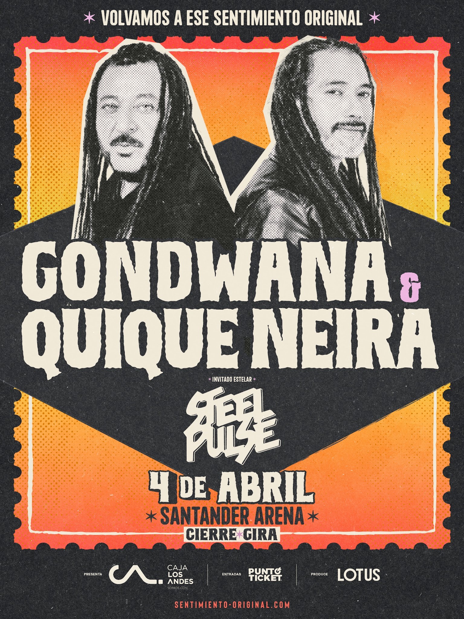 Gondwana y Quique Neira cerrarán su reencuentro en el Santander Arena